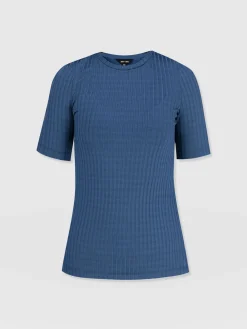 Best Saint and Sofia Adaline Tee - Teal Rib