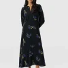 Outlet Saint and Sofia Adaline Zip Up Dress - Blue Lily Gardens