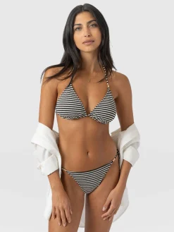 Online Saint and Sofia Alba Triangle Bikini Top - Stripe