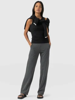 Discount Saint and Sofia Apartment Pant - Charcoal