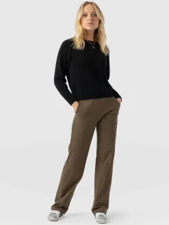 New Saint and Sofia Apartment Pant - Khaki