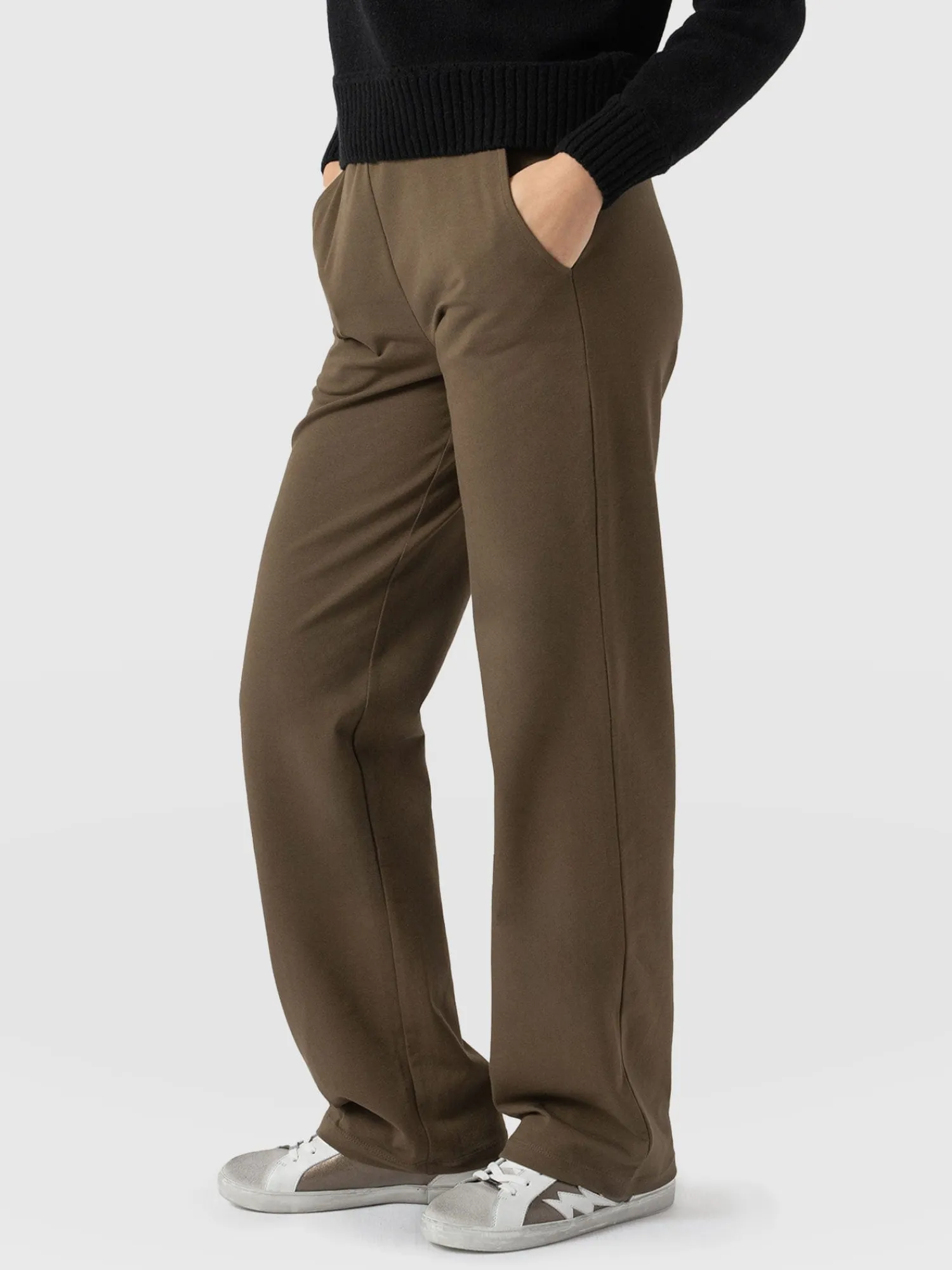 New Saint and Sofia Apartment Pant - Khaki