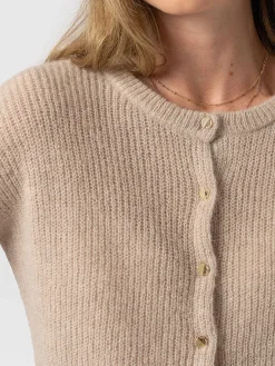 Clearance Saint and Sofia Ariella Cardigan - Beige