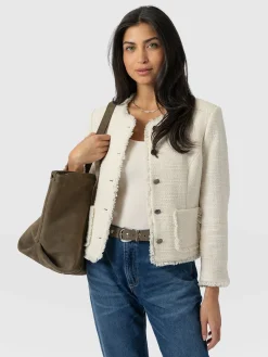 New Saint and Sofia Ashby Jacket - Cream