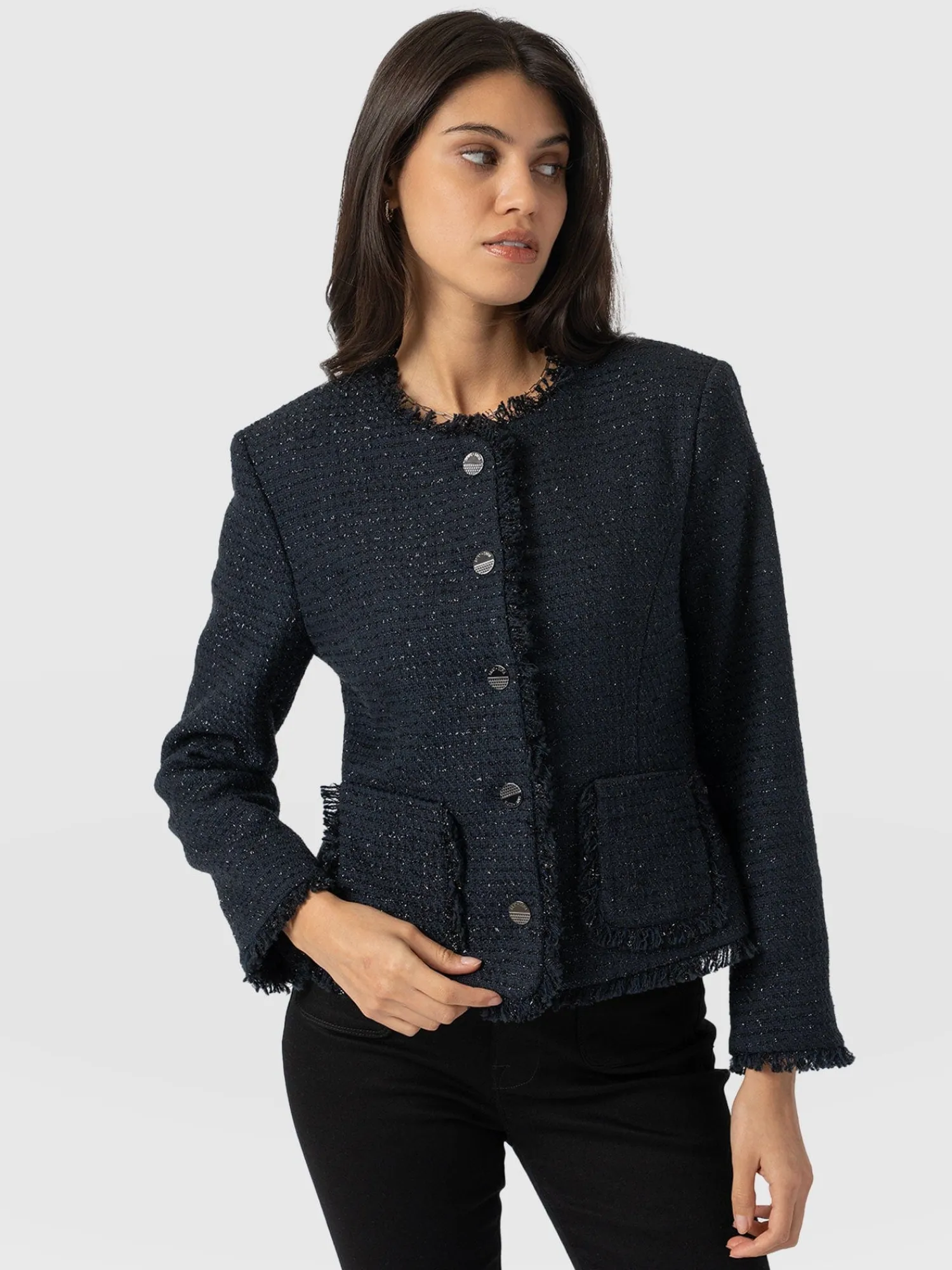 Best Saint and Sofia Ashby Jacket - Navy