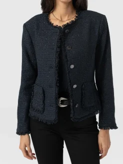 Best Saint and Sofia Ashby Jacket - Navy