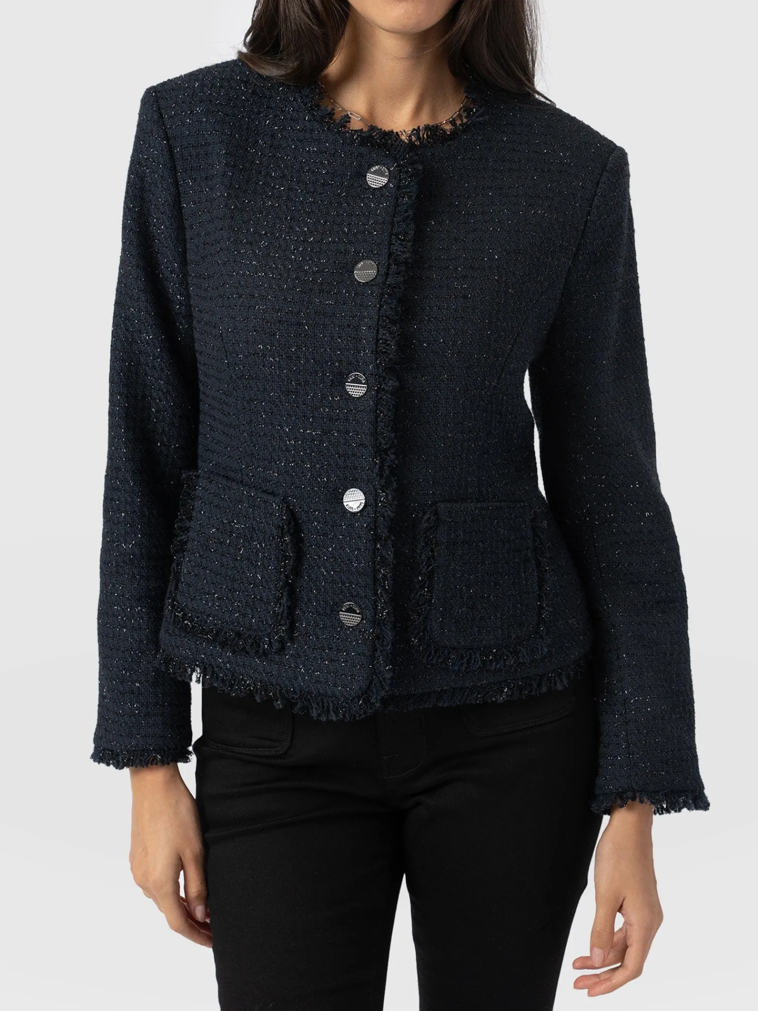 Best Saint and Sofia Ashby Jacket - Navy