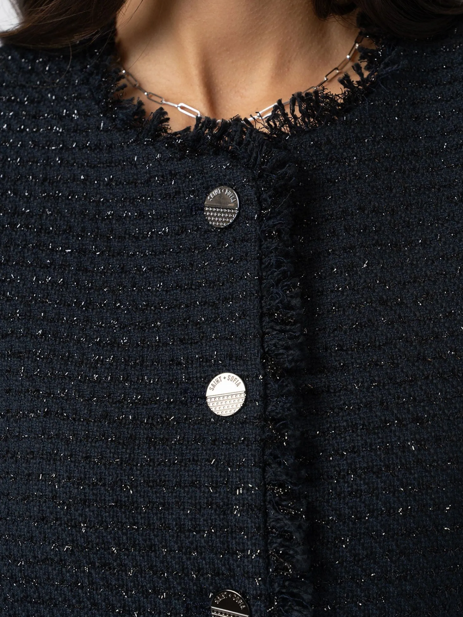 Best Saint and Sofia Ashby Jacket - Navy