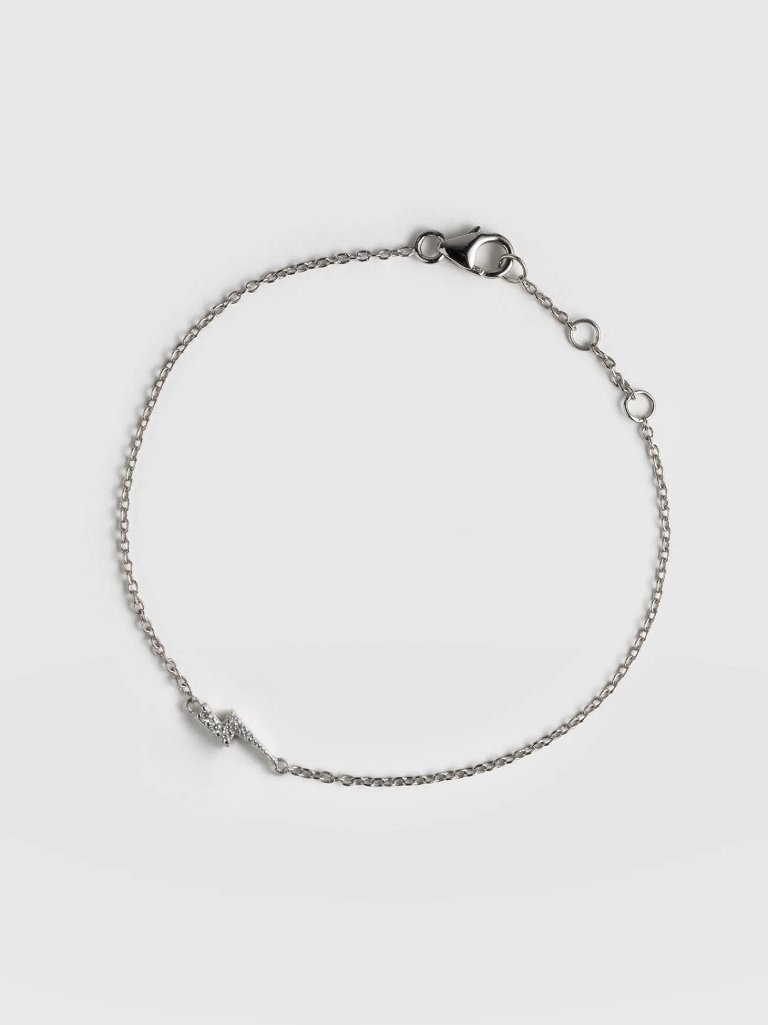 Hot Saint and Sofia Astral Lightning Bracelet - Silver