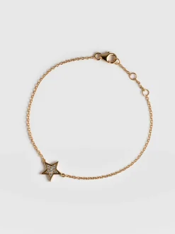Online Saint and Sofia Astral Star Bracelet - Gold