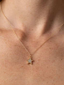 Clearance Saint and Sofia Astral Star Necklace - Gold