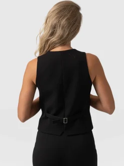 New Saint and Sofia Astrid Vest - Black