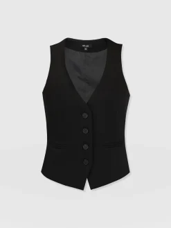 New Saint and Sofia Astrid Vest - Black