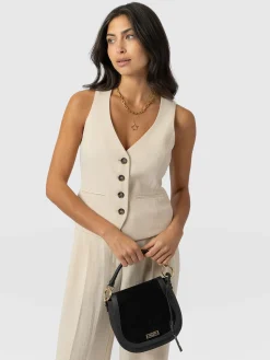 Fashion Saint and Sofia Astrid Waistcoat - Cream
