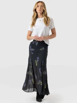 Discount Saint and Sofia Audrey Skirt - Blue Lily Gardens