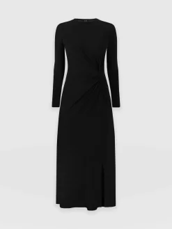 Best Saint and Sofia Bailey Knot Dress - Black