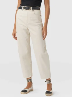 Clearance Saint and Sofia Barrel Leg Jean - Cream