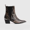 Discount Saint and Sofia Billie Snake Boot - Taupe
