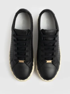 Online Saint and Sofia Brook Scallop Sneaker - Black