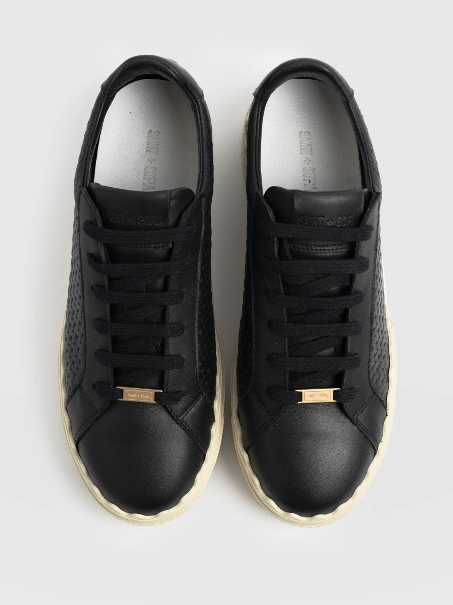 Online Saint and Sofia Brook Scallop Sneaker - Black