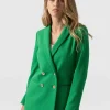 Hot Saint and Sofia Cambridge Blazer - Emerald Green