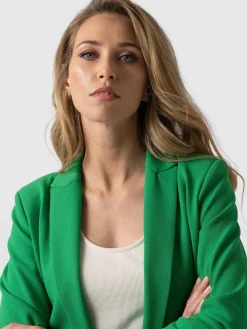 Hot Saint and Sofia Cambridge Blazer - Emerald Green