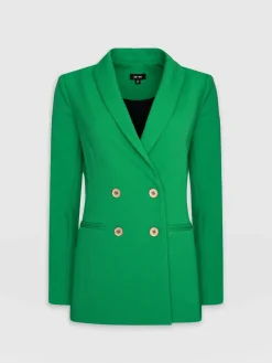 Hot Saint and Sofia Cambridge Blazer - Emerald Green
