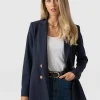 New Saint and Sofia Cambridge Blazer - Navy Crepe
