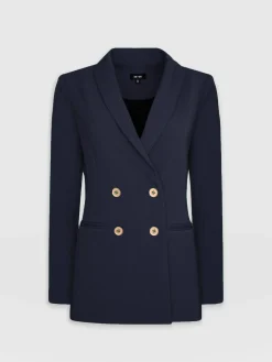 New Saint and Sofia Cambridge Blazer - Navy Crepe