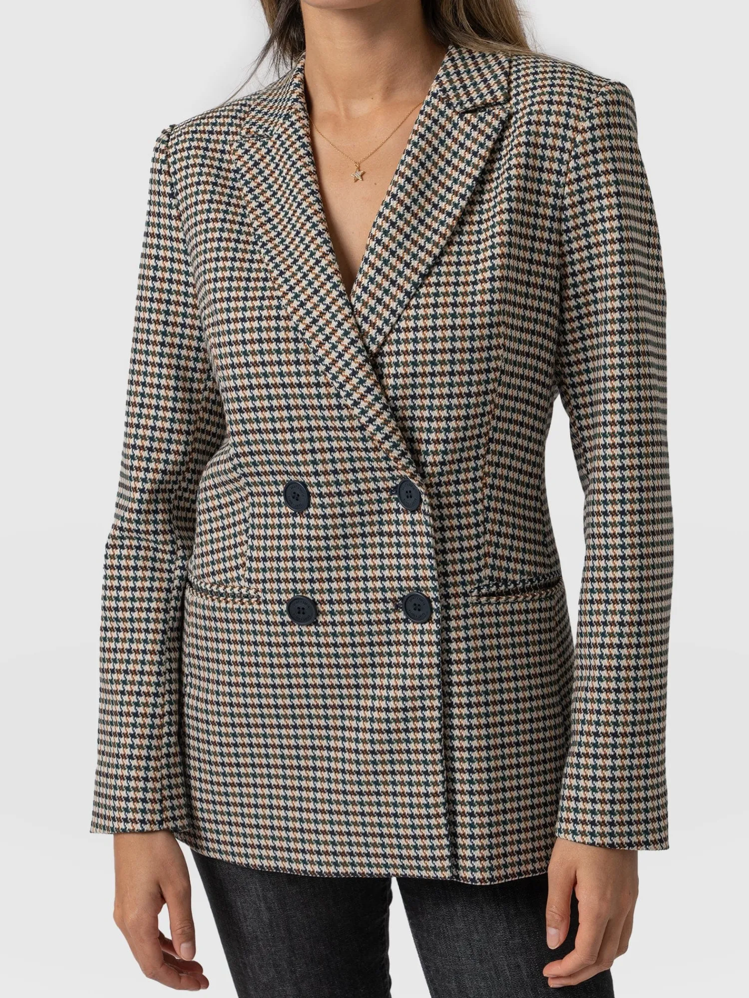 Online Saint and Sofia Cambridge Blazer - Saxon Jacquard