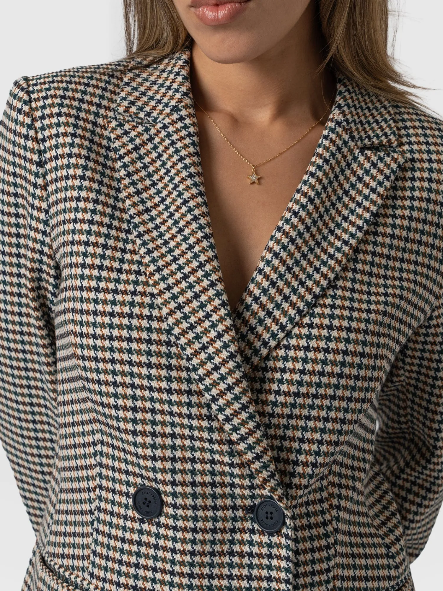 Online Saint and Sofia Cambridge Blazer - Saxon Jacquard