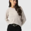Discount Saint and Sofia Cambridge Cashmere Sweater - Cream