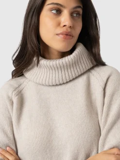 Discount Saint and Sofia Cambridge Cashmere Sweater - Cream