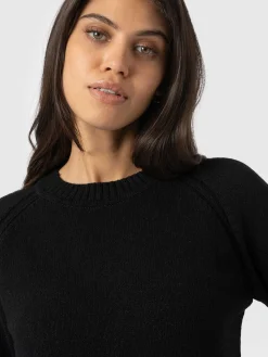 Sale Saint and Sofia Cambridge Cashmere Sweater - Black