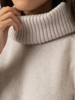 Discount Saint and Sofia Cambridge Cashmere Sweater - Cream