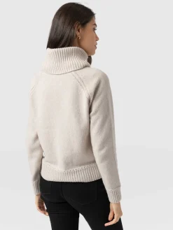 Discount Saint and Sofia Cambridge Cashmere Sweater - Cream