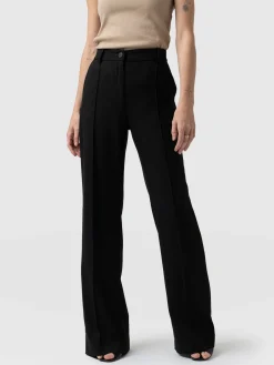 Best Saint and Sofia Cambridge Tailored Wide Leg Pant - Black
