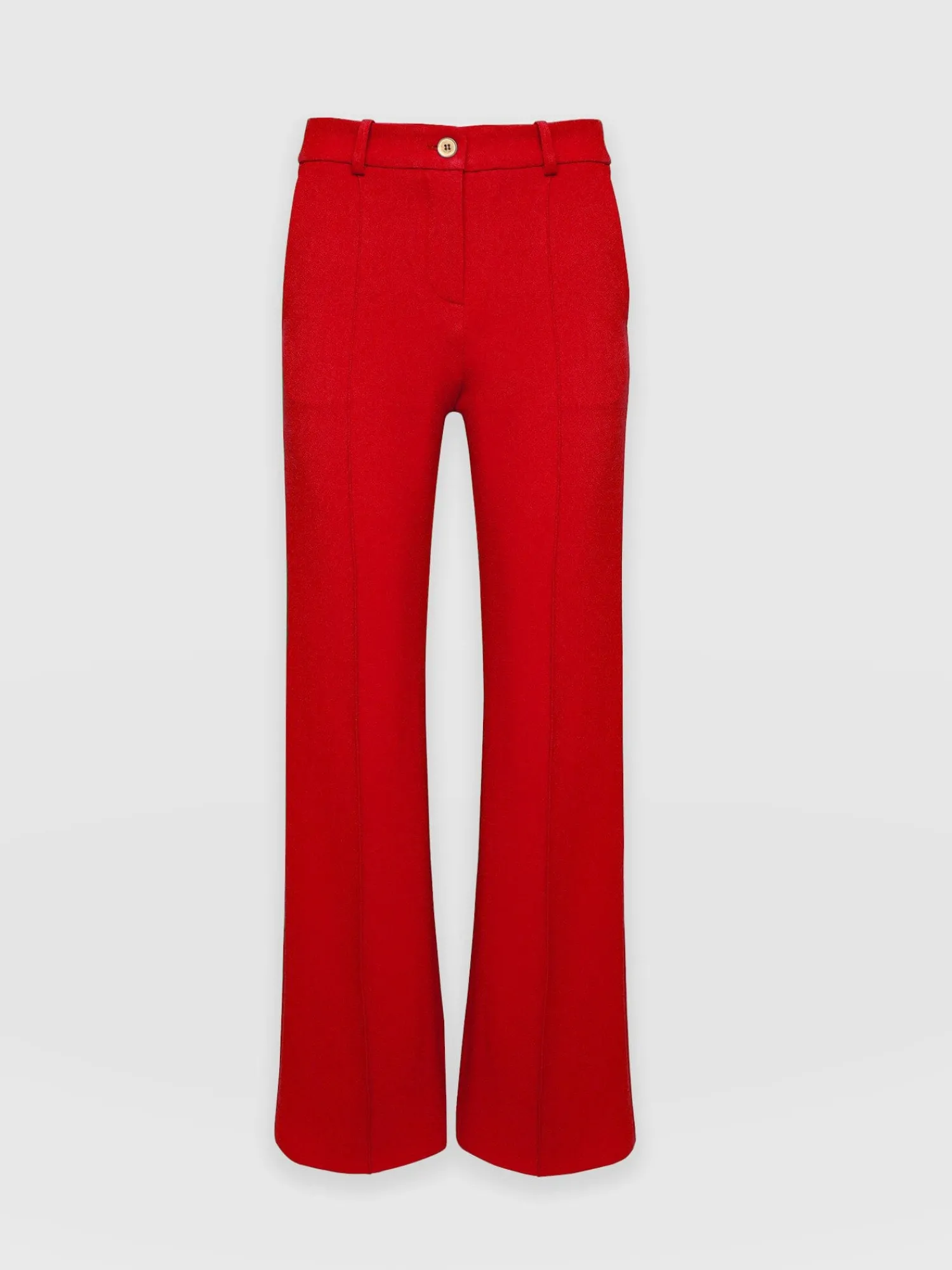 Best Saint and Sofia Cambridge Tailored Wide Leg Pant - Red