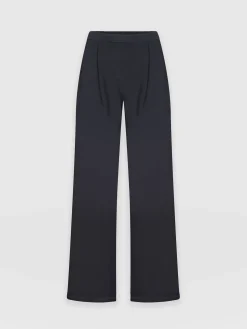 Discount Saint and Sofia Camden Wide Leg Pant - Navy