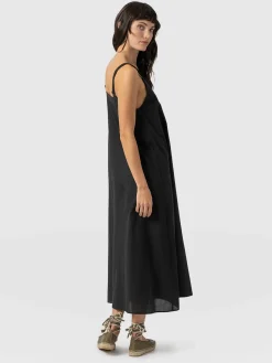 Sale Saint and Sofia Candice A-Line Dress - Black