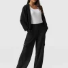 Outlet Saint and Sofia Cargo Chelsea Wide Leg Pant - Black