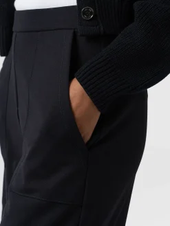 Fashion Saint and Sofia Cargo Chelsea Wide Leg Pant - Navy