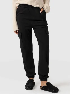 Clearance Saint and Sofia Cargo Tapered Pant - Black