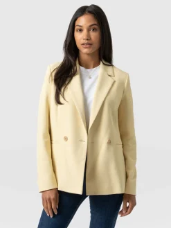 Hot Saint and Sofia Carmen Blazer - Yellow