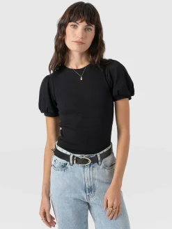 Clearance Saint and Sofia Cavendish Tee - Black