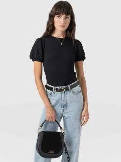 Clearance Saint and Sofia Cavendish Tee - Black