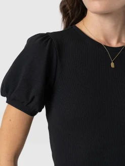 Clearance Saint and Sofia Cavendish Tee - Black