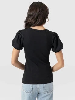 Clearance Saint and Sofia Cavendish Tee - Black