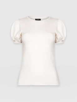 Online Saint and Sofia Cavendish Tee - Cream