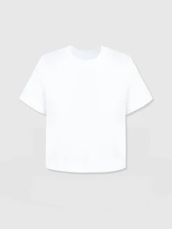 New Saint and Sofia Chelsea Crew Neck Tee - White